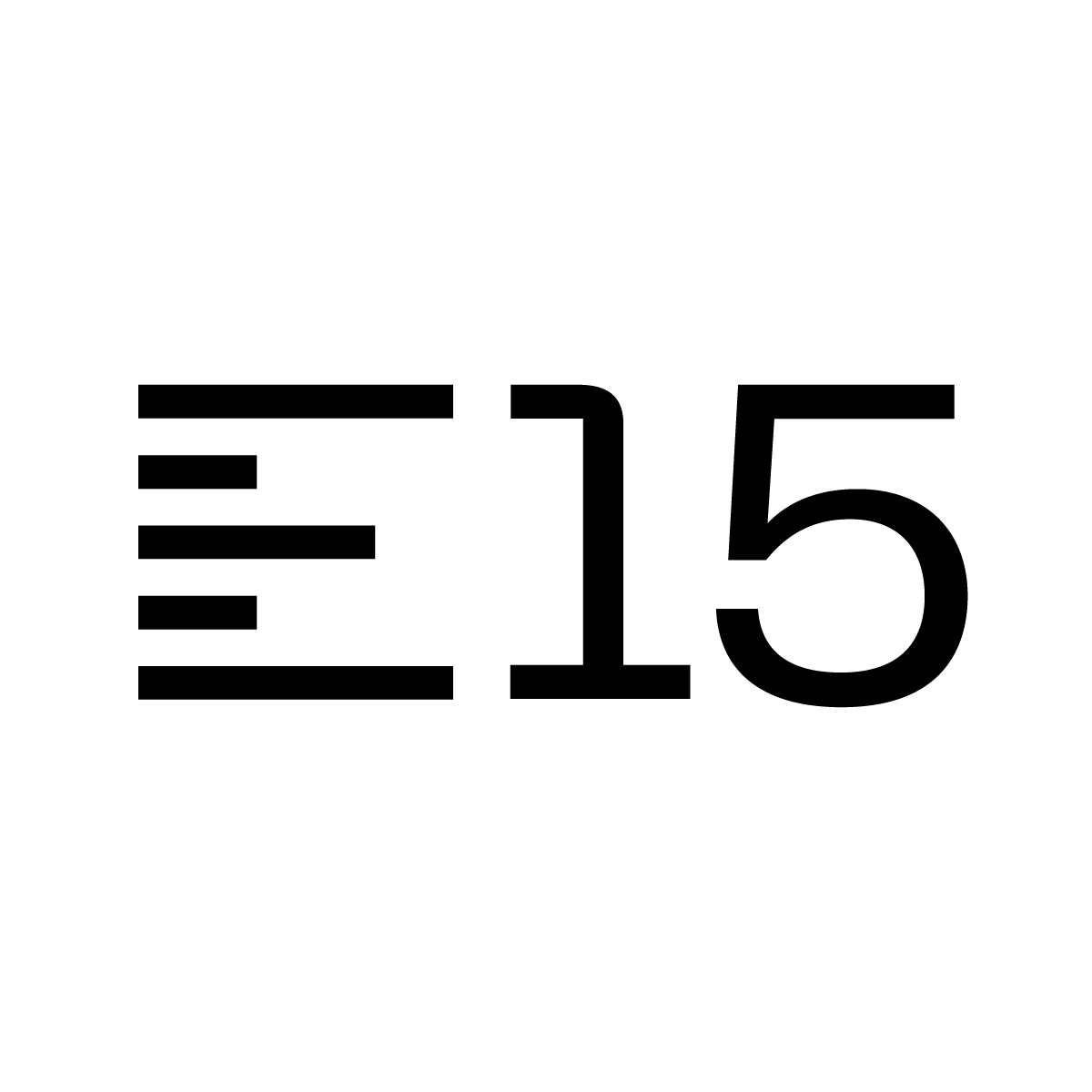 E15's logo